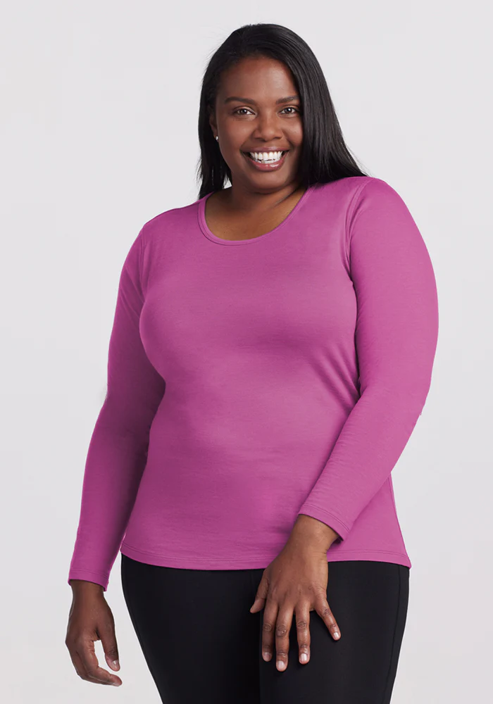 Remi Long Sleeve T-Shirt - Purple Wine - Image 7