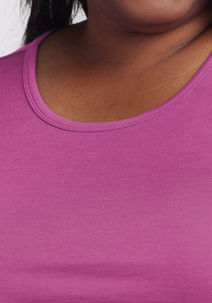 Remi Long Sleeve T-Shirt - Purple Wine - Image 9