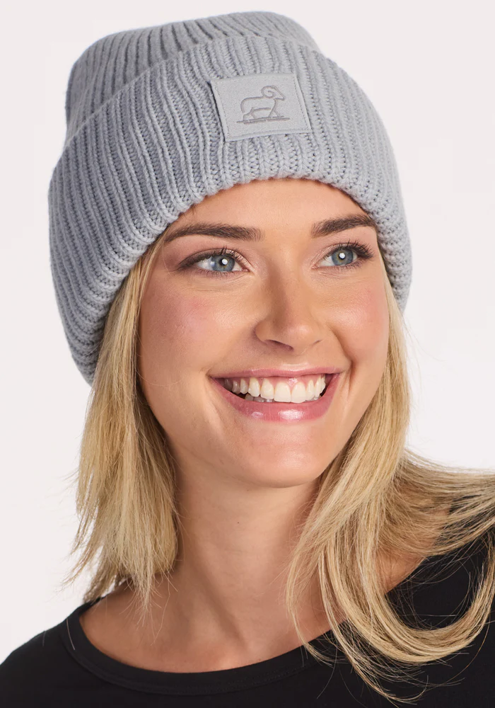 Ria Chunky Beanie - Morning Fog - Image 7
