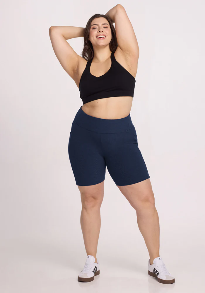 Miley Bike Shorts - Deep Navy - Image 11