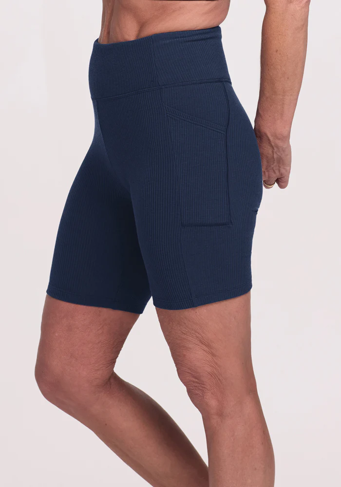 Miley Bike Shorts - Deep Navy - Image 2