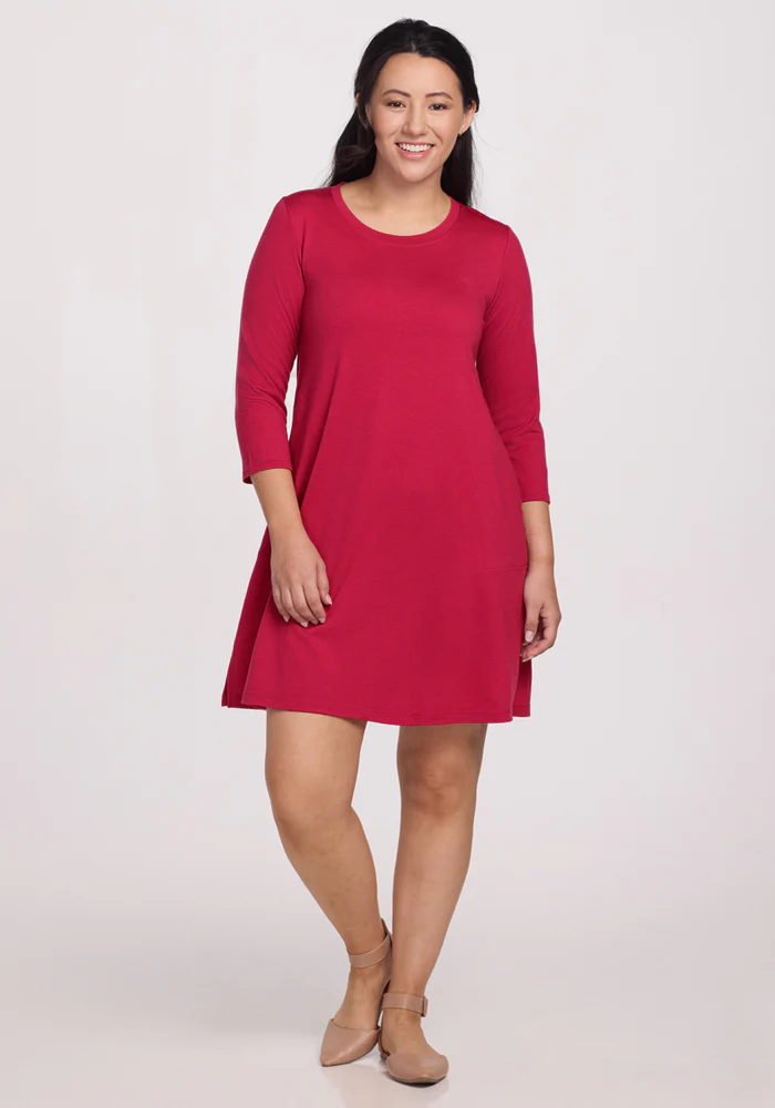 Rissa A Line Dress - Image 2