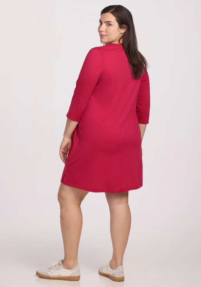 Rissa A Line Dress - Poppy Spark - Image 12