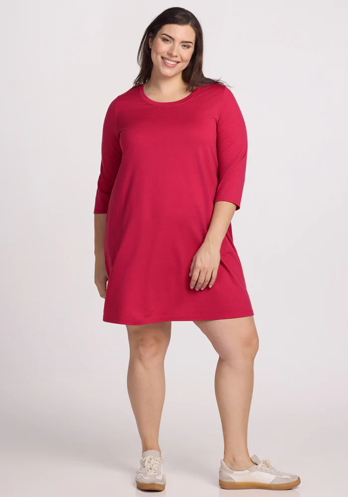 Rissa A Line Dress - Poppy Spark - Image 7