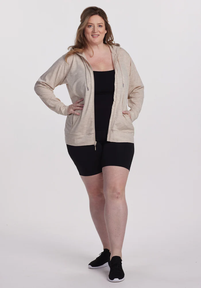 Ryann Hoodie - Cream Heather - Image 12