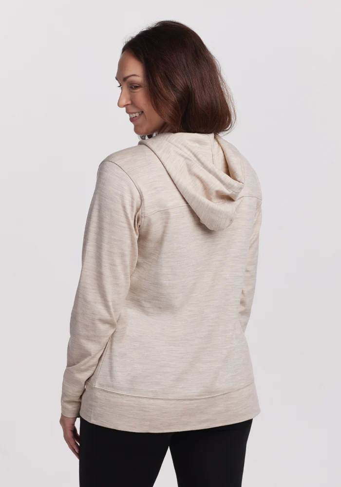 Ryann Hoodie - Cream Heather - Image 8