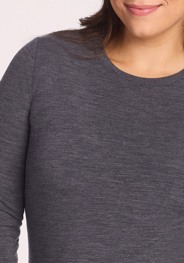Sadie Baselayer Top - Cinder Melange - Image 10