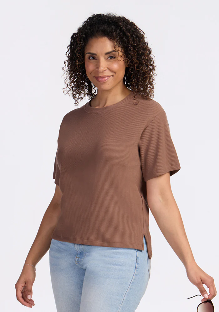 Delia Ribbed Top - Image 4