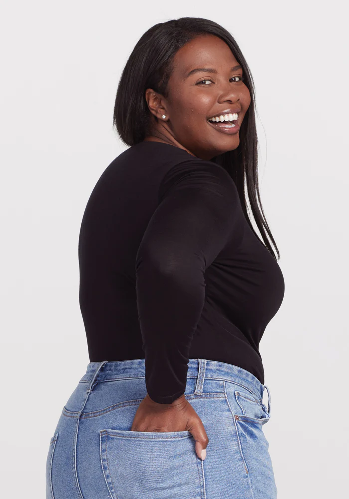 Sophia Bodysuit - Black - Image 8
