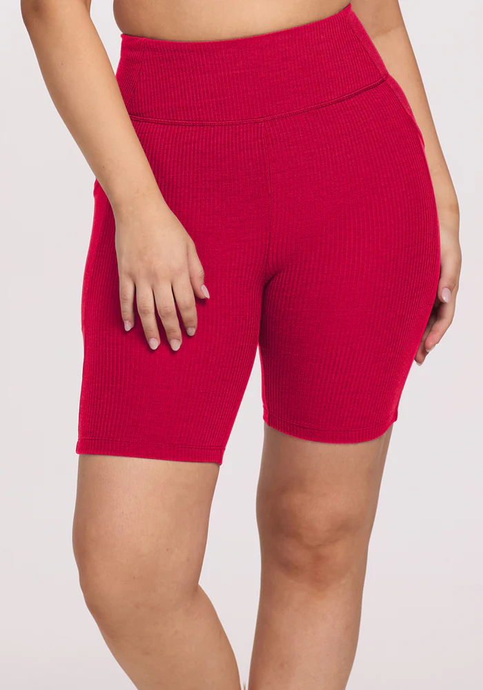 Miley Bike Shorts - Poppy Spark - Image 3