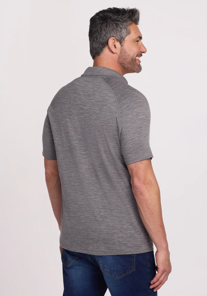 Summit Polo - Graphite Heather - Image 6