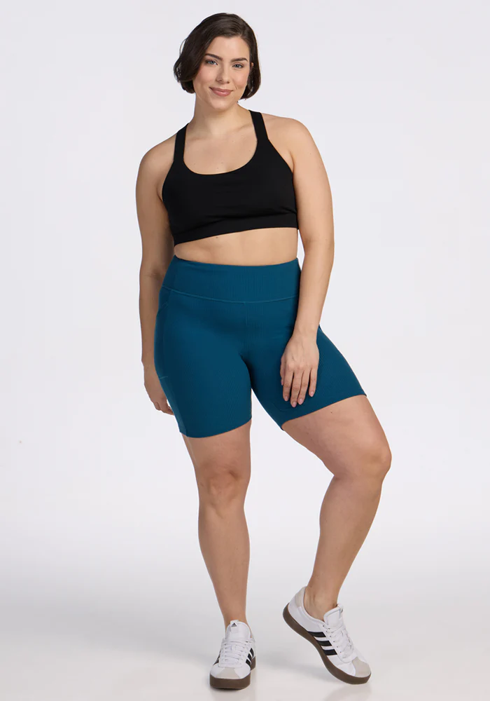 Miley Bike Shorts - Moroccan Blue - Image 11