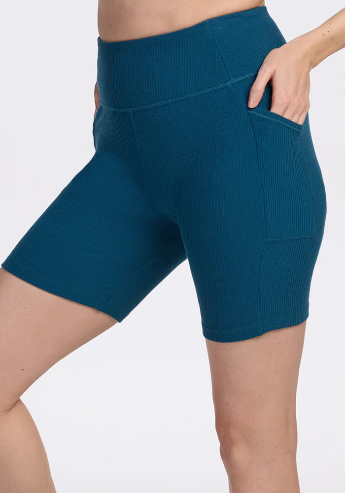 Miley Bike Shorts - Moroccan Blue - Image 3