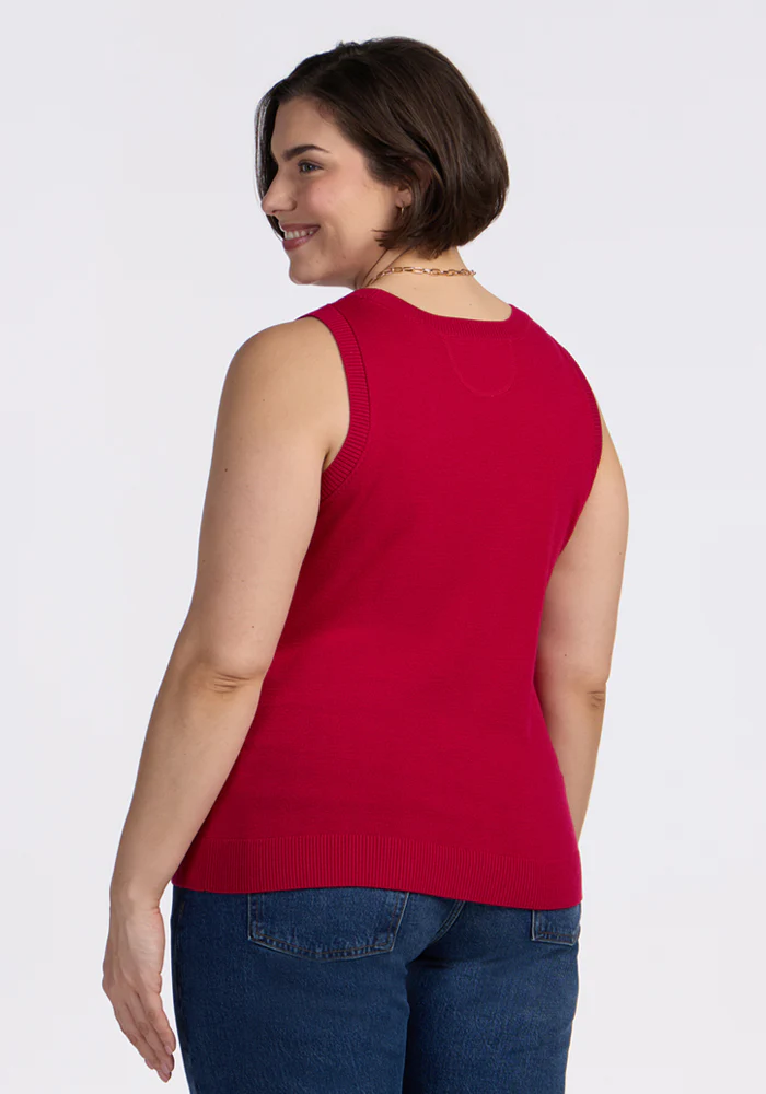 Chessy Tank Top - Poppy Spark - Image 10