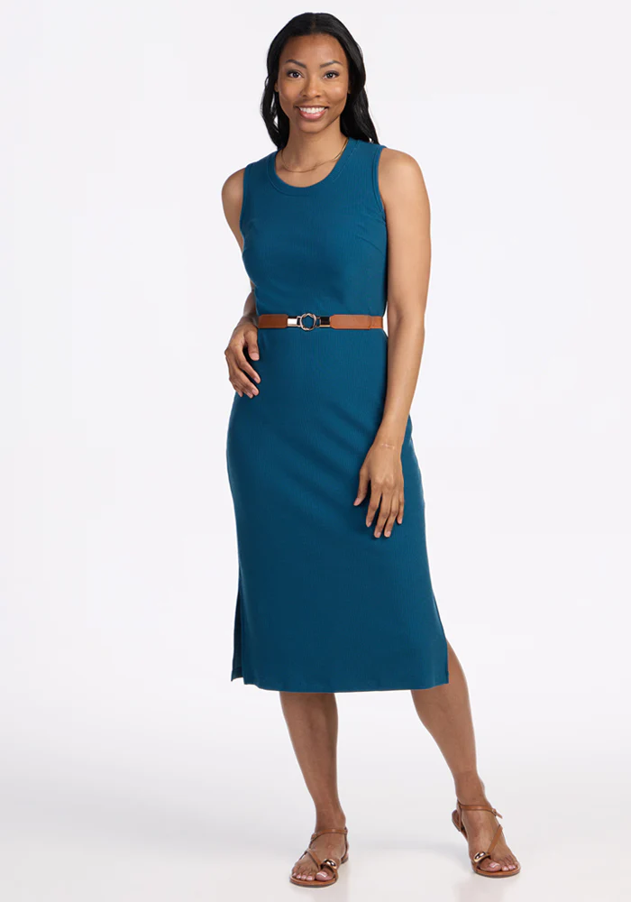 Iris Ribbed Dress - Image 4