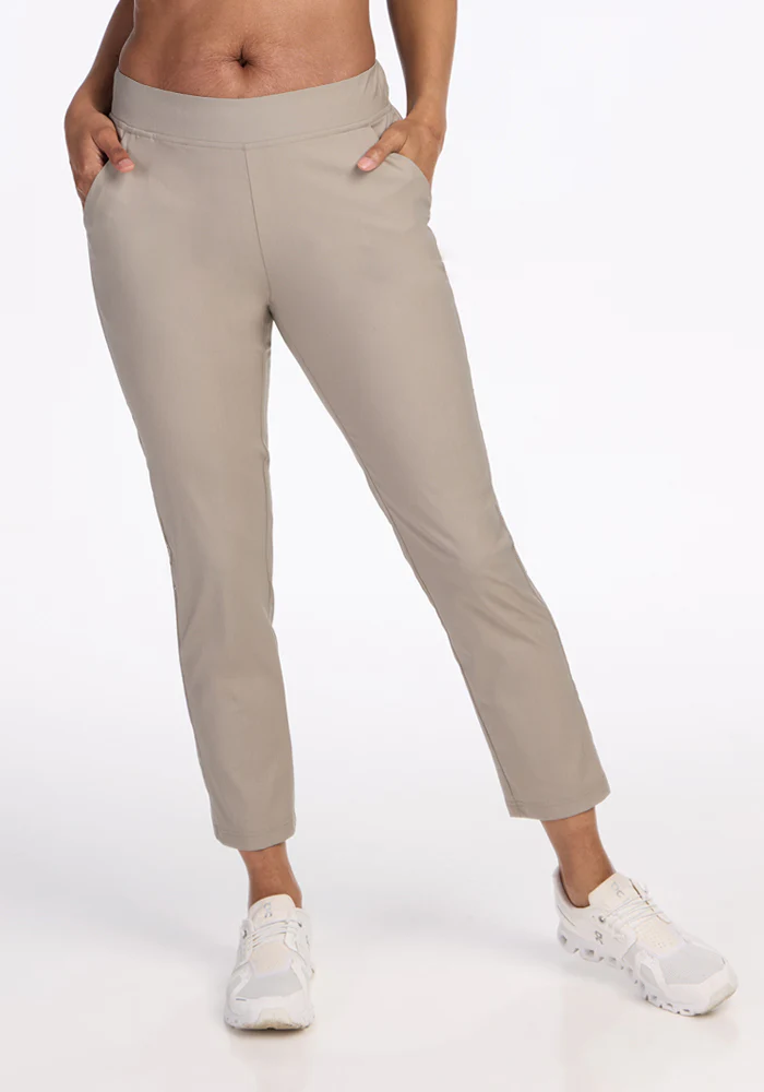 Nicole Petite Ankle Pant - Vintage Khaki - Image 3