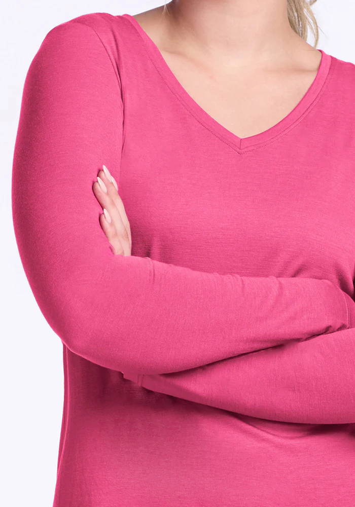 Millie Long Sleeve - Raspberry Fizz - Image 3
