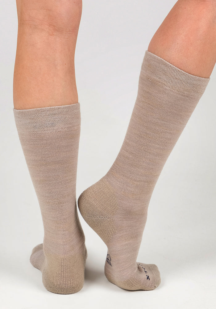 Womens Chandler Mid Calf Sock - Simply Taupe - Image 5