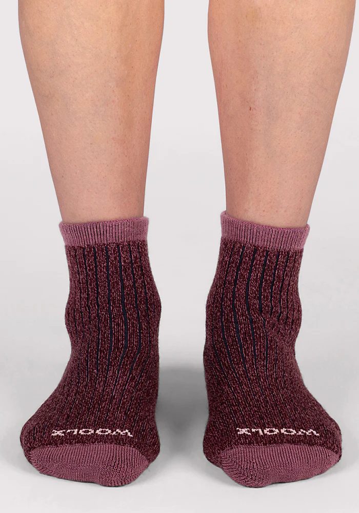 Womens Cozy Mini Crew Sock - Image 4