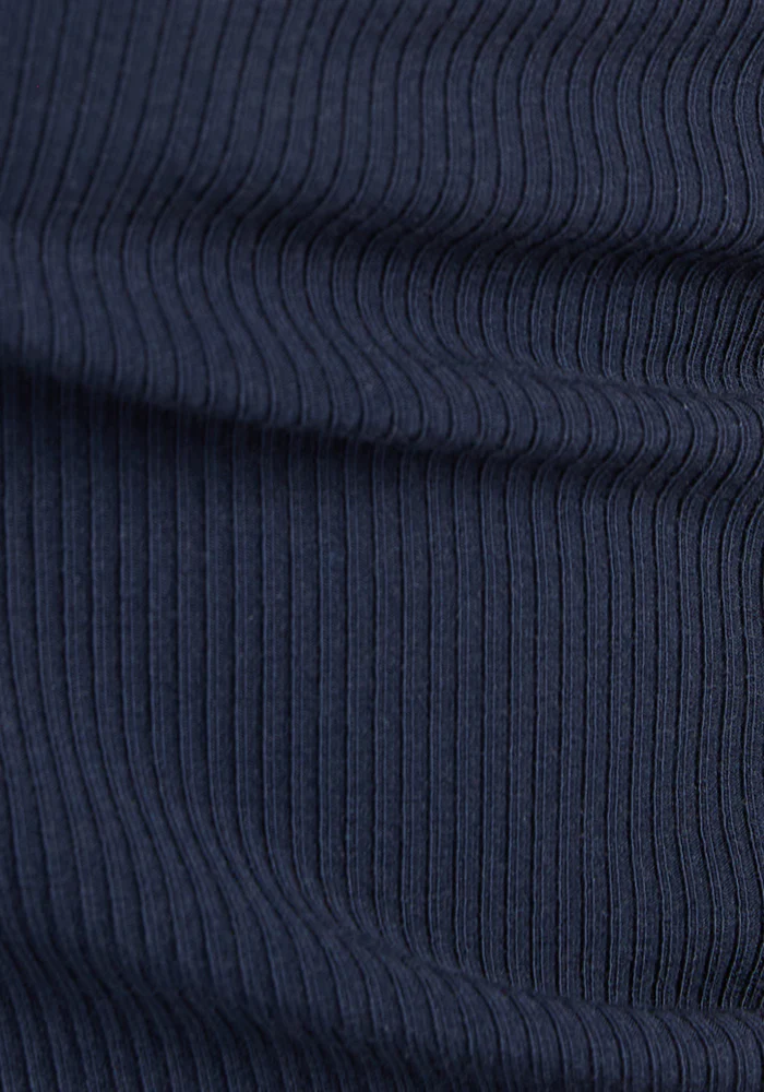 Maisey Ribbed Shorts - Deep Navy - Image 6