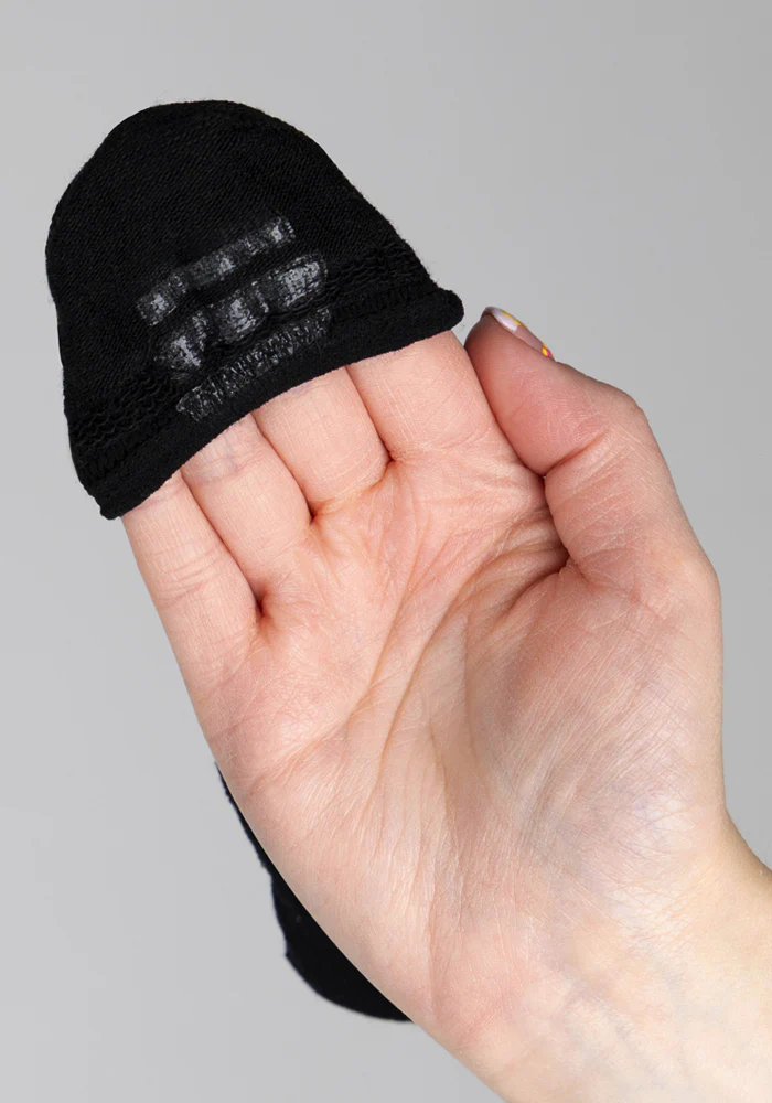 Womens Daisy Ped Socks - Black Pepper - Image 5