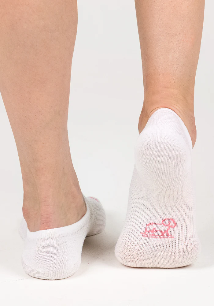 Womens Daisy Ped Socks - White Lightning - Image 7
