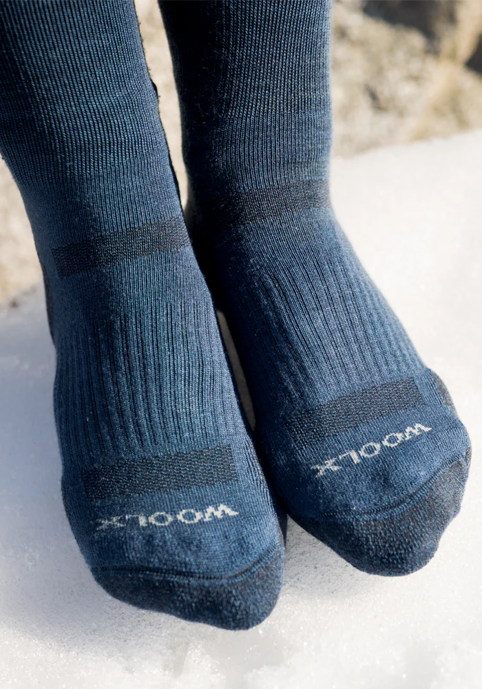 Womens Harbor Crew Sock - Black - Image 11