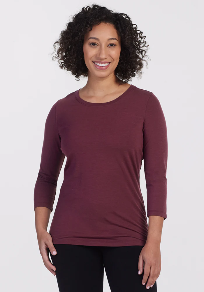 Jenny 3/4 Sleeve Crew Neck - Image 4