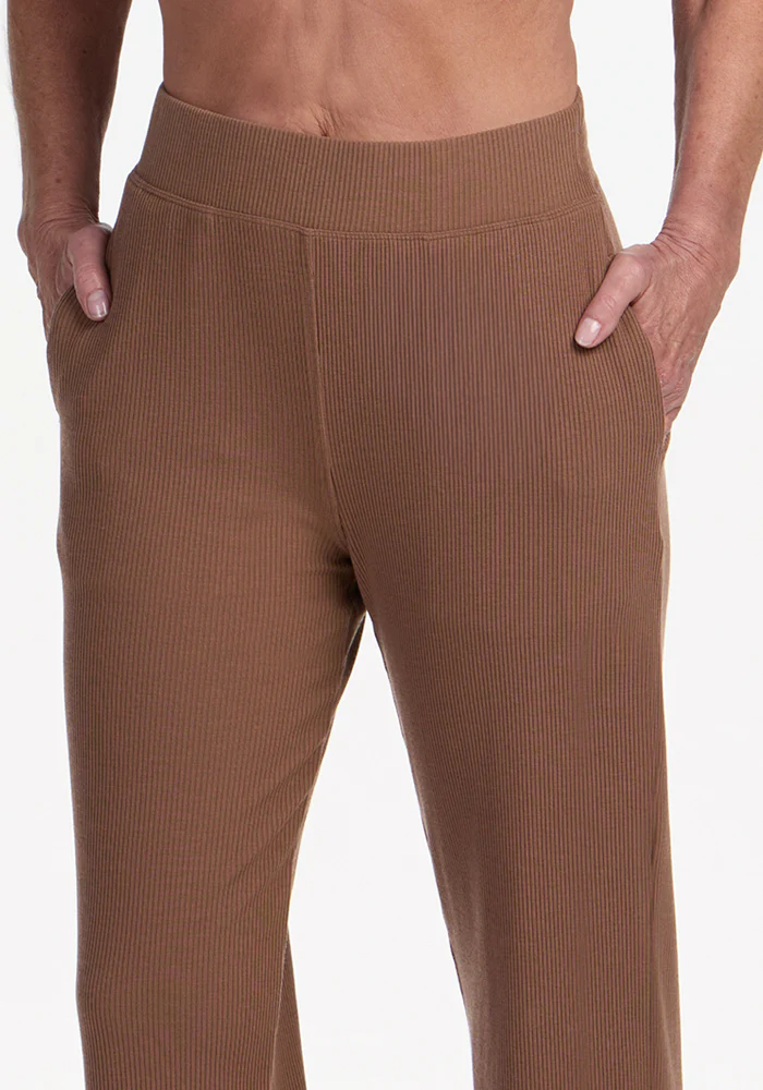 Luca Ribbed Pants - Sienna Kiss - Image 3