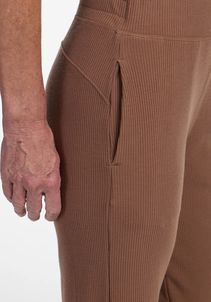 Luca Ribbed Pants - Sienna Kiss - Image 4