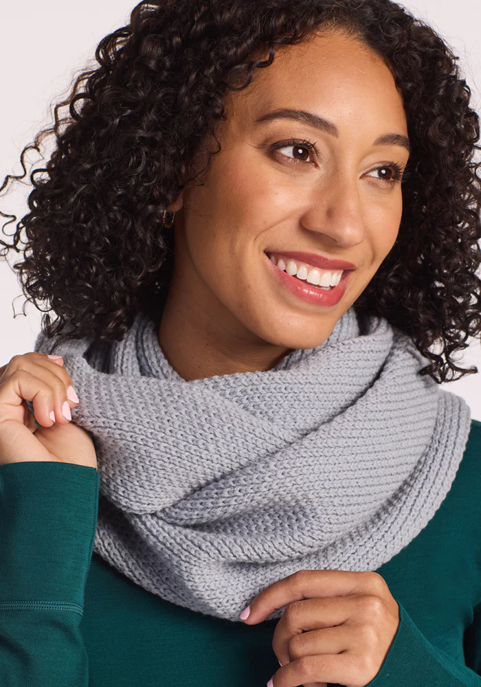 Noelle Infinity Scarf - Morning Fog - Image 3
