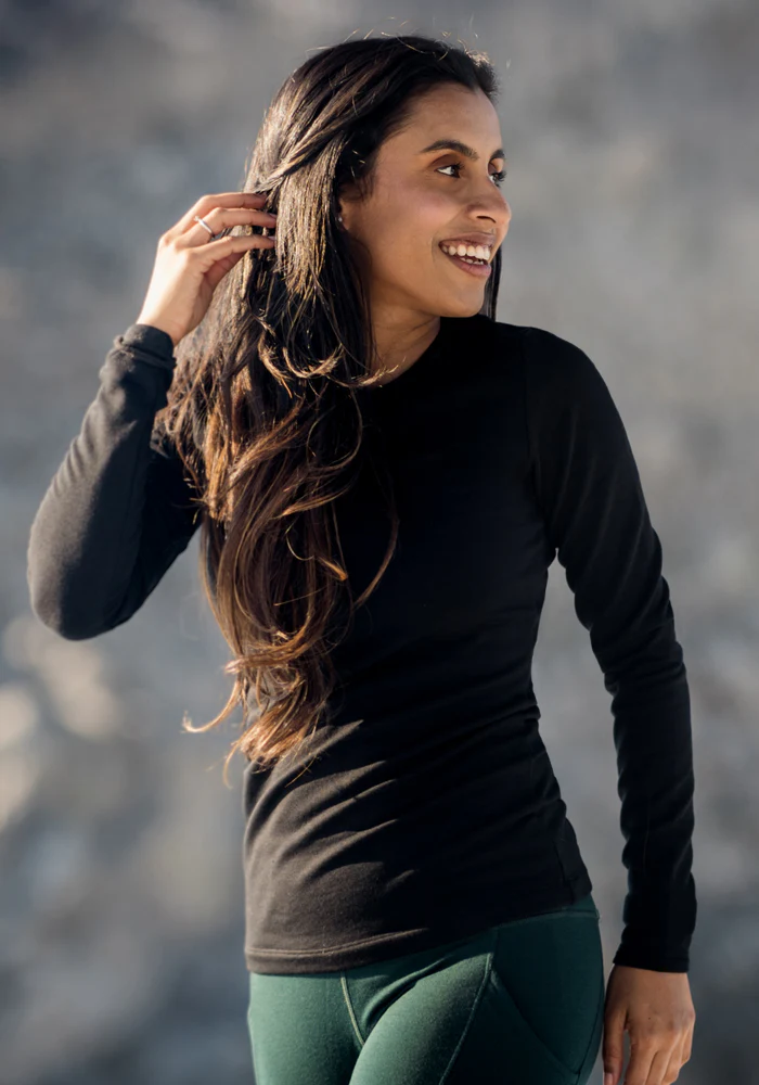 Sadie Baselayer Top - Black - Image 8