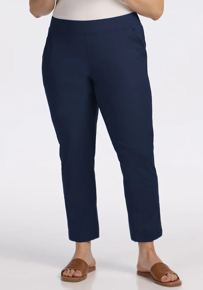 Nicole Ankle Pants - Deep Navy - Image 7