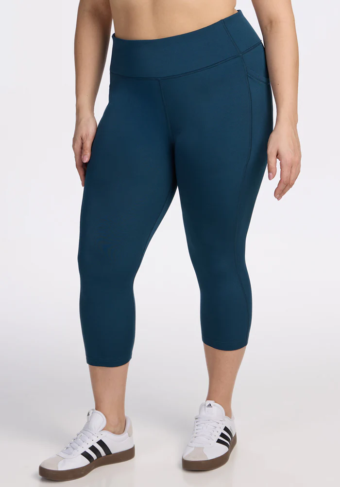 Merino Flex® McKenna Capris - Majolica Blue - Image 6