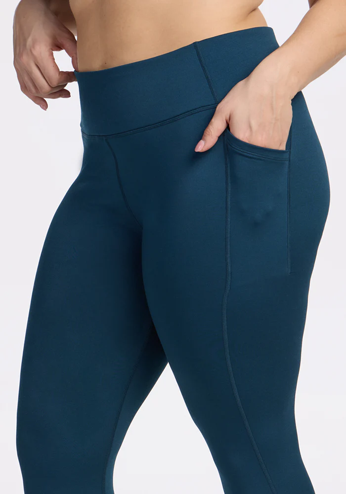 Merino Flex® McKenna Capris - Majolica Blue - Image 7