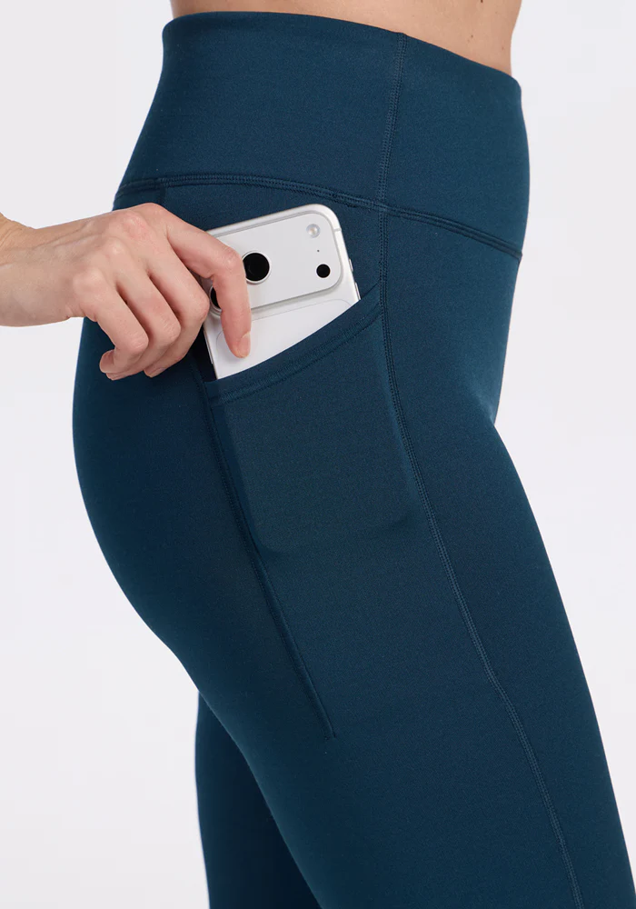 Merino Flex® McKenna Pocket Leggings - Majolica Blue - Image 3