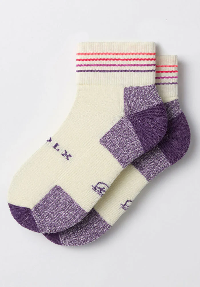 Womens Rambler Ankle Sock - Sand Dollar