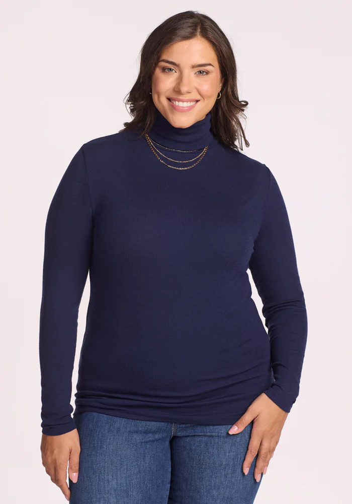 Sage Ribbed Turtleneck