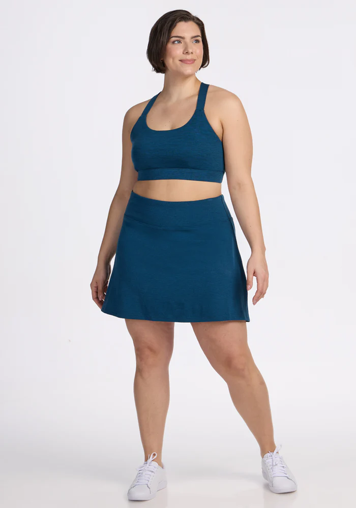 Sienna Skort - Majolica Blue - Image 8